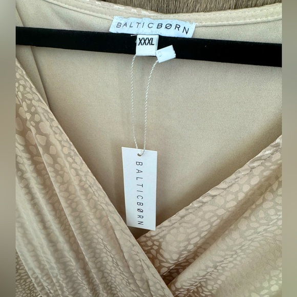 BalticBorn - Savannah Ivory Print Kimono Maxi XXXL - Picture 3 of 6